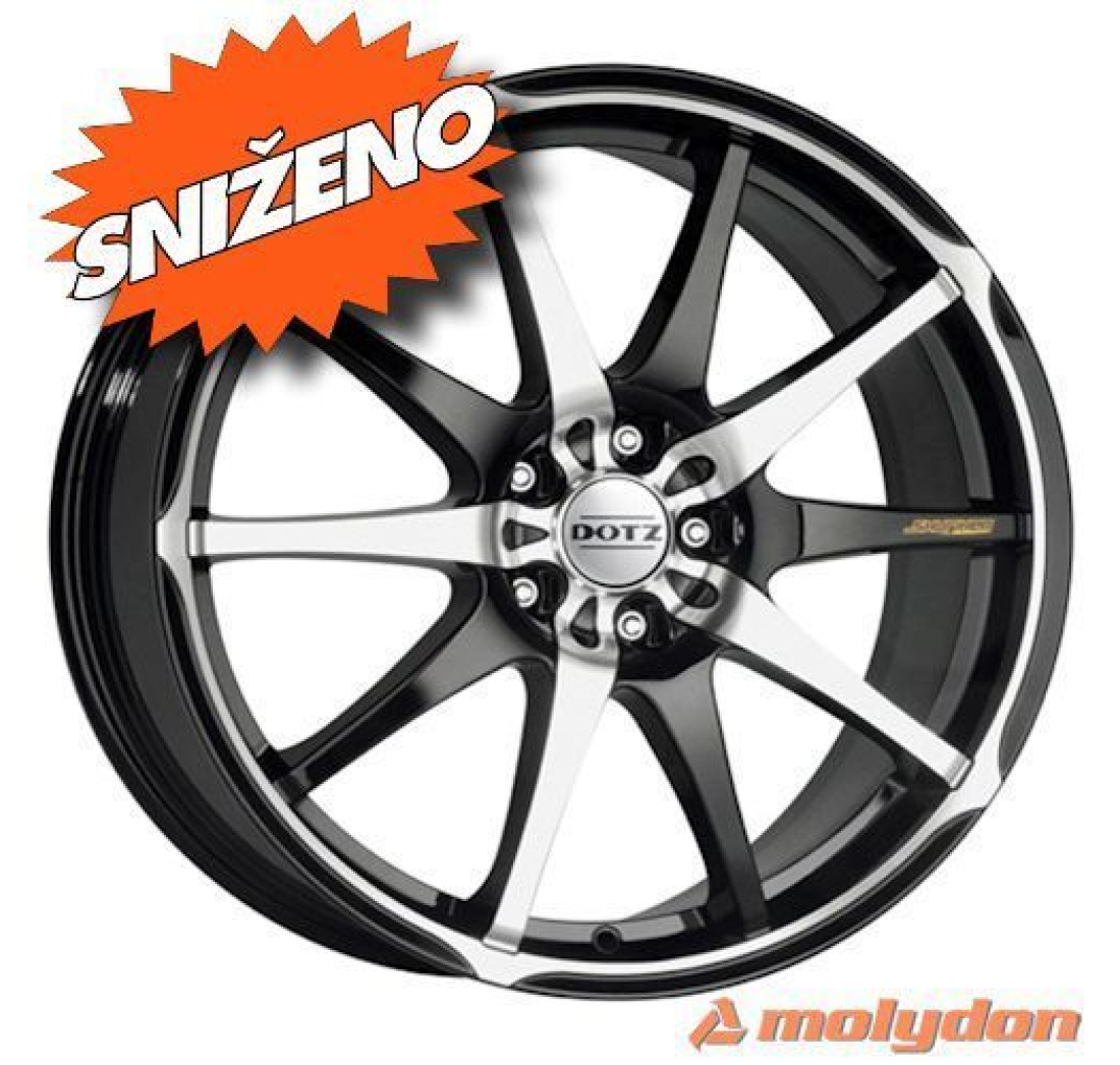 SHURIKEN 6.50X15 ET48 5/100 DOTZ (60,1) Black/polished